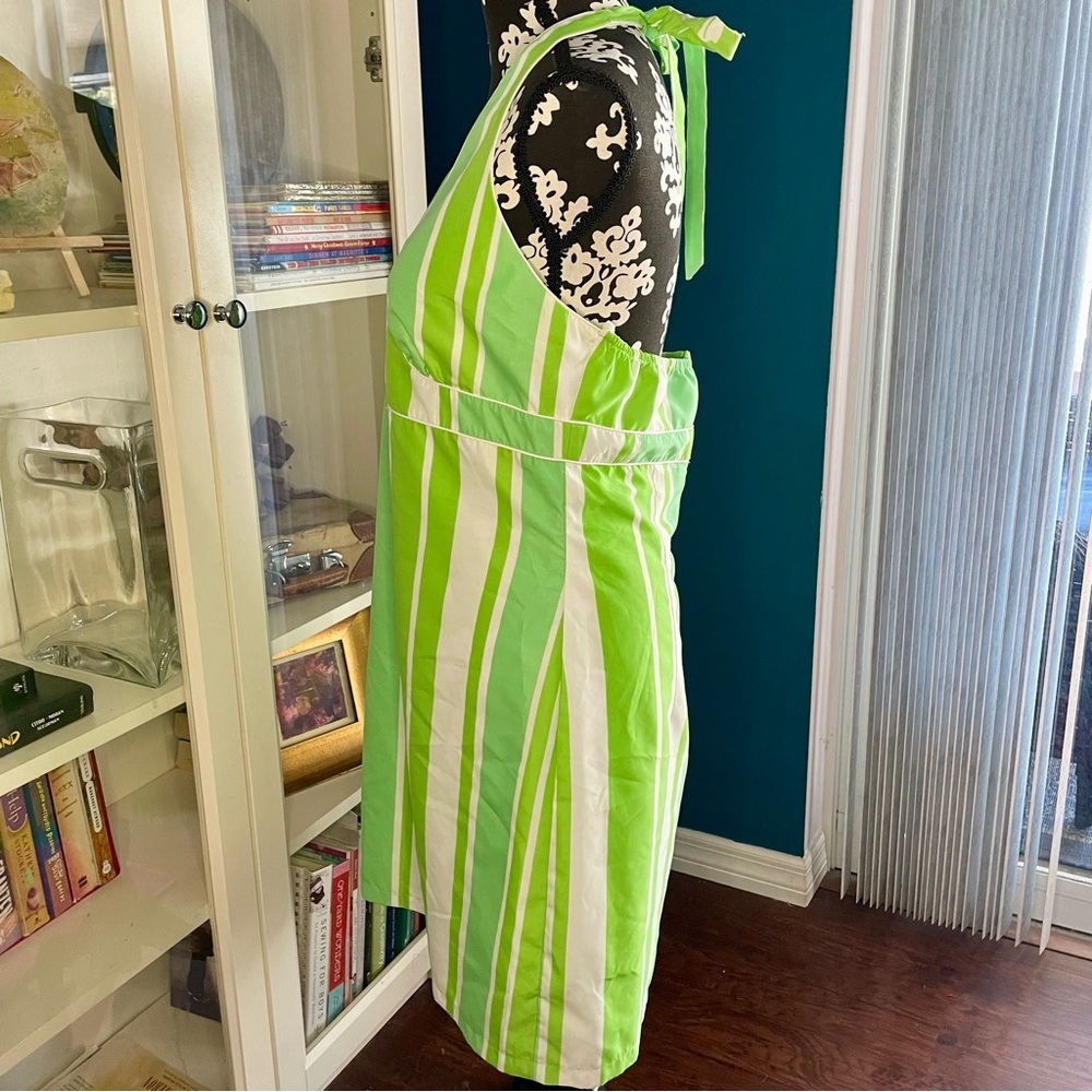 Reversible Spring Green Halter Sundress - Picture 8 of 10